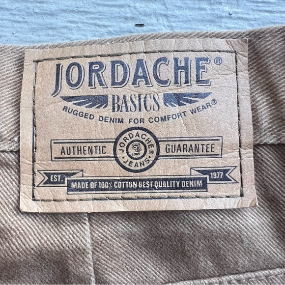 Classic VTG Jordache Brown Denim Hiking Gorpcore Y2K Jeans 10 High Rise Casual - Picture 6 of 12